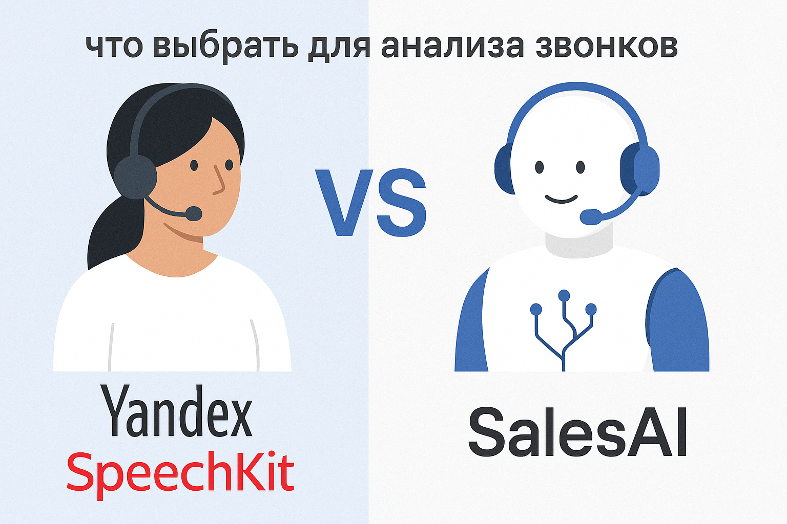 Yandex SpeechKit или SalesAI: что выбрать для анализа звонков