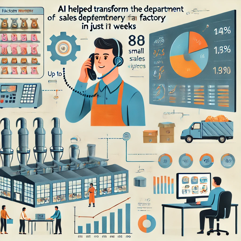 Трансформация отдела продаж кондитерской фабрики с помощью SalesAI