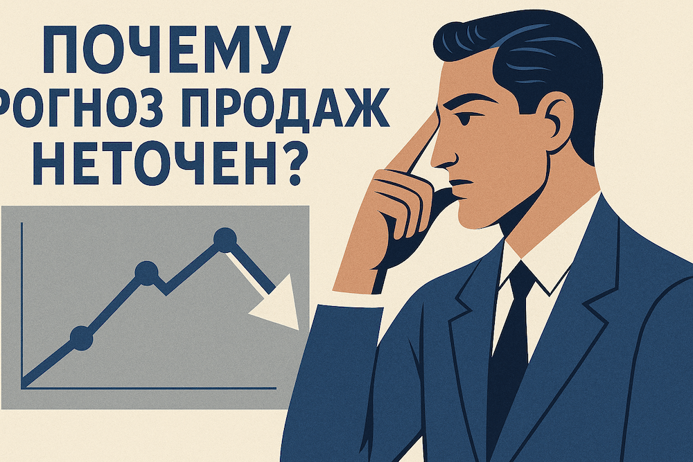 Почему ваш прогноз продаж не сбывается: путь к точности через технологии