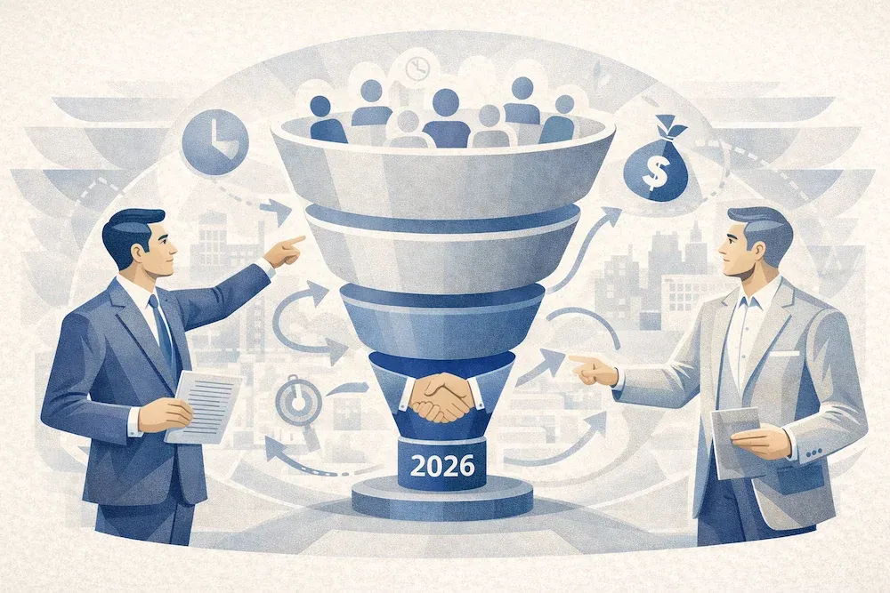 Как построить предсказуемую воронку продаж B2B в СМБ: полный гид на 2025-2026