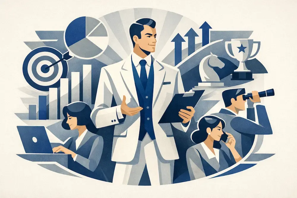 Компетенции РОПа 2026: 12 навыков для роста продаж на 35%